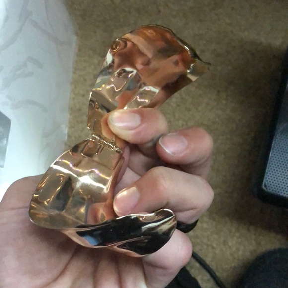 Gold bangle by Abercrombie - Picture 3 of 3